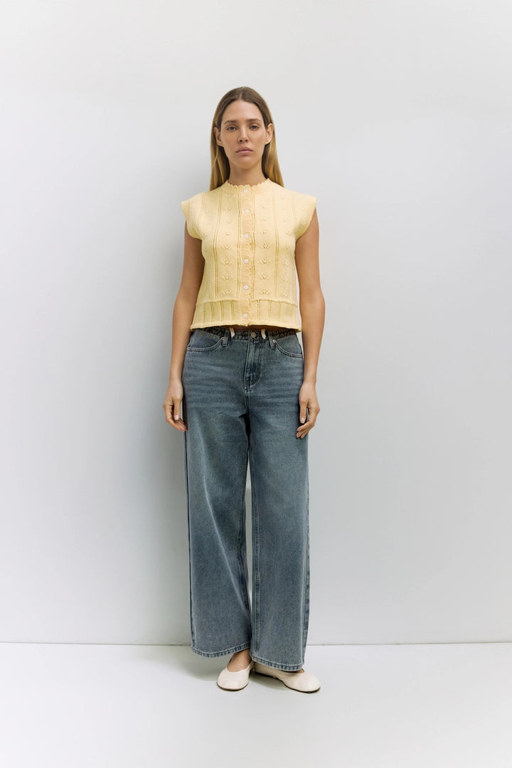 LINDA VEST - YELLOW