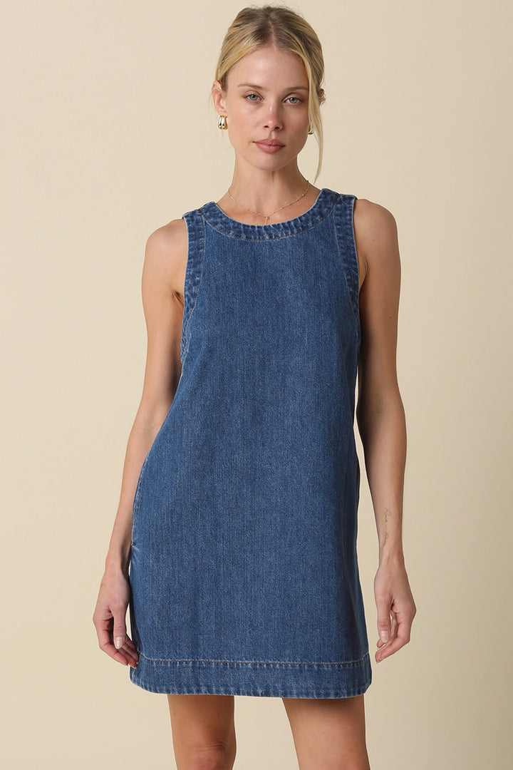 LIVIA OPEN BACK DRESS