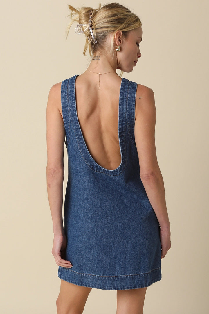LIVIA OPEN BACK DRESS