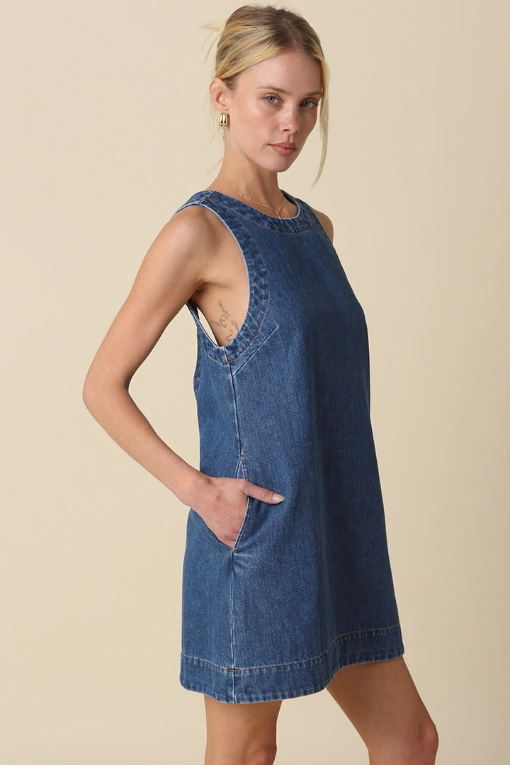 LIVIA OPEN BACK DRESS