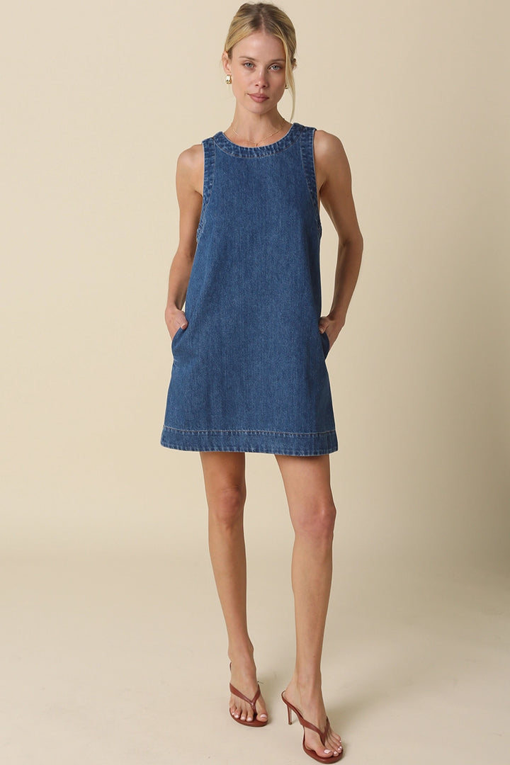 LIVIA OPEN BACK DRESS