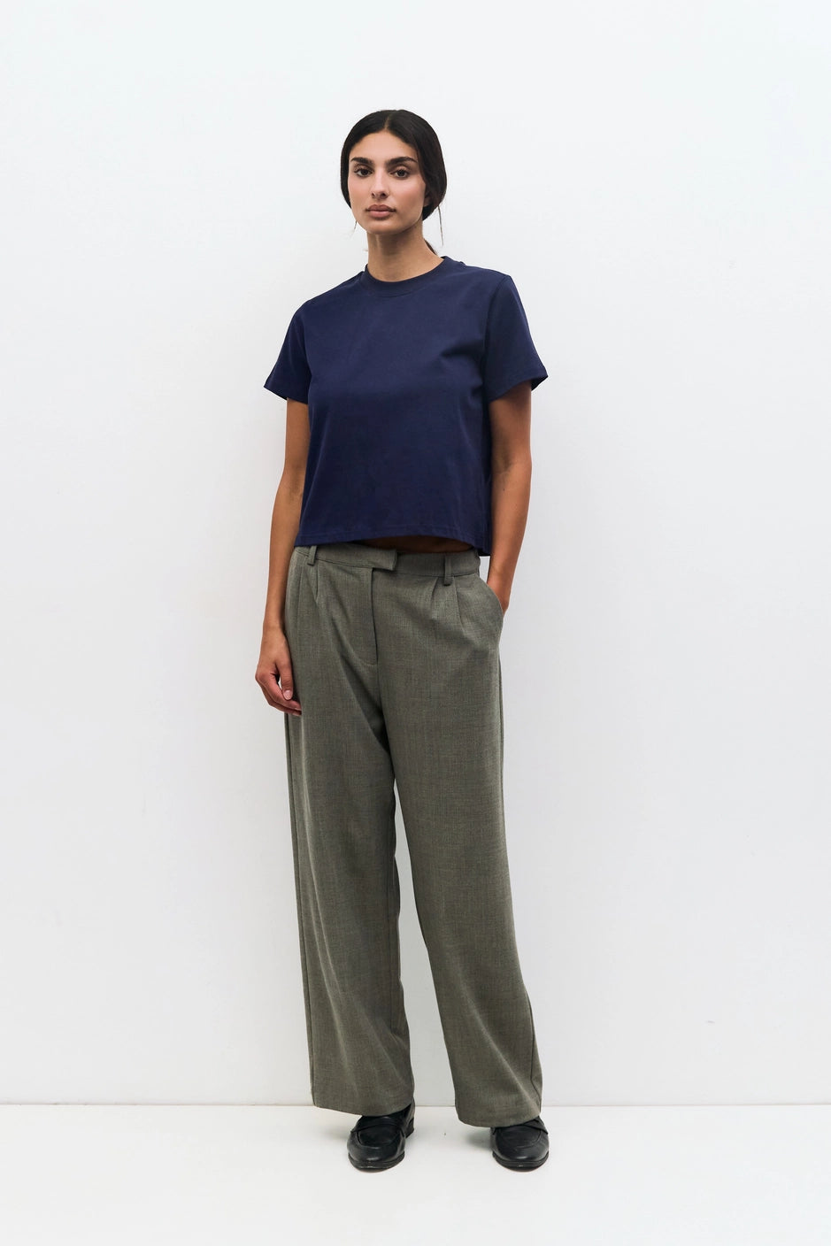 LANIE TOP - NAVY