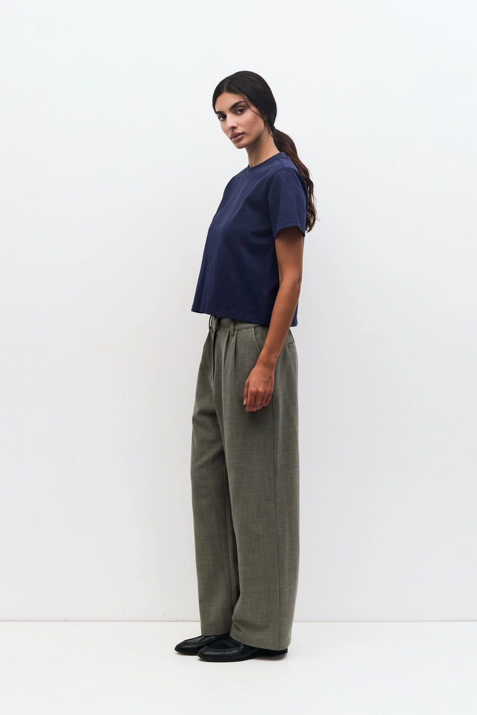 LANIE TOP - NAVY