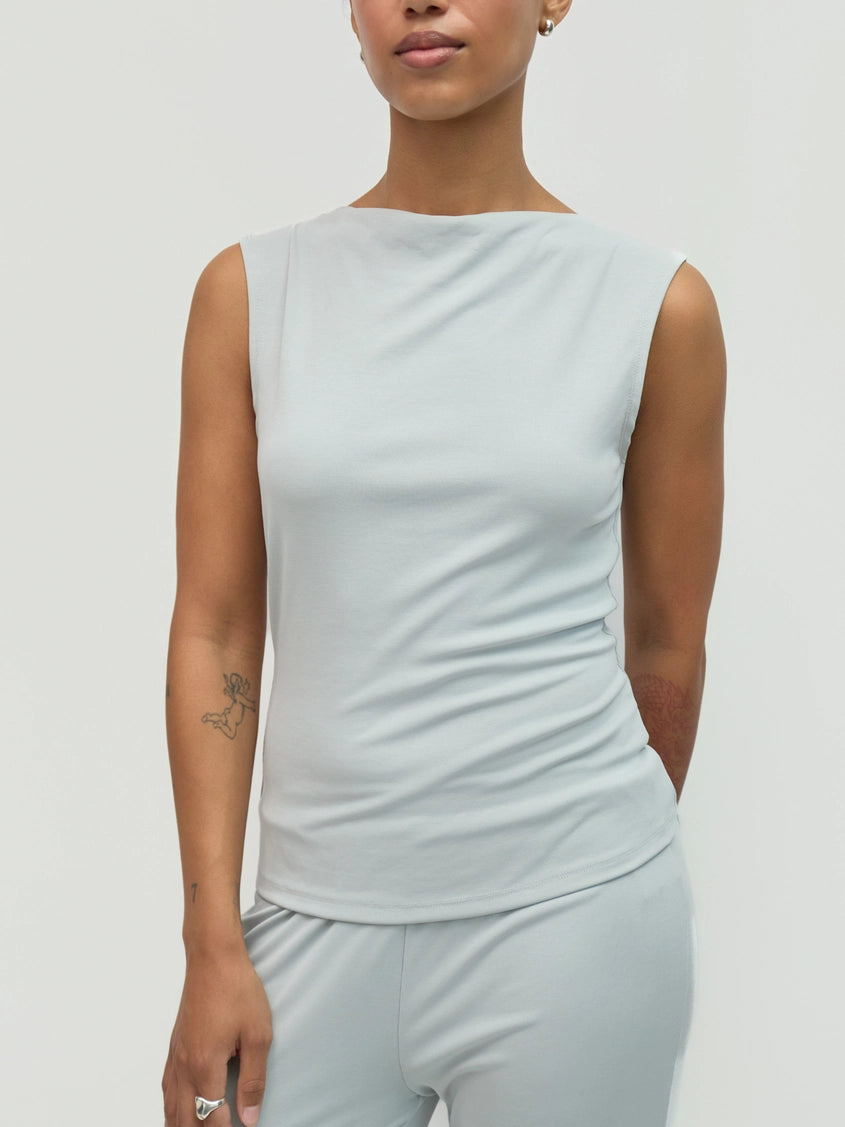 LORAINE TOP - BLUE