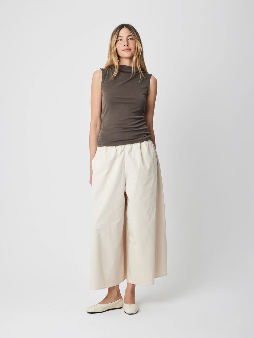 LORAINE TOP - CHARCOAL