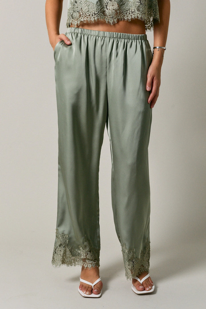 LOTTIE PANT - DUSTY BLUE