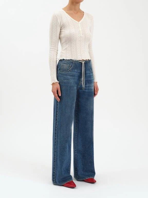 MADISON WIDE LEG JEAN- VINTAGE DENIM