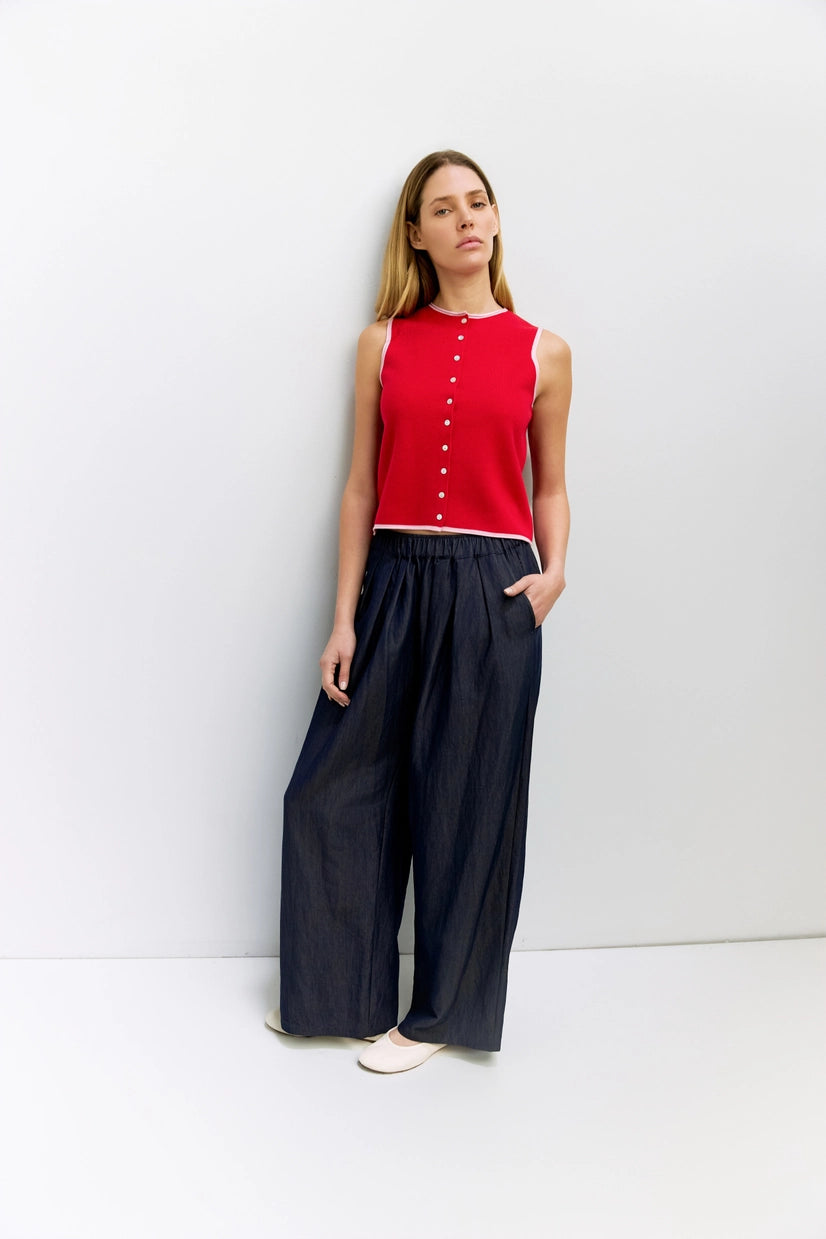 MAGGIE PANTS - DENIM