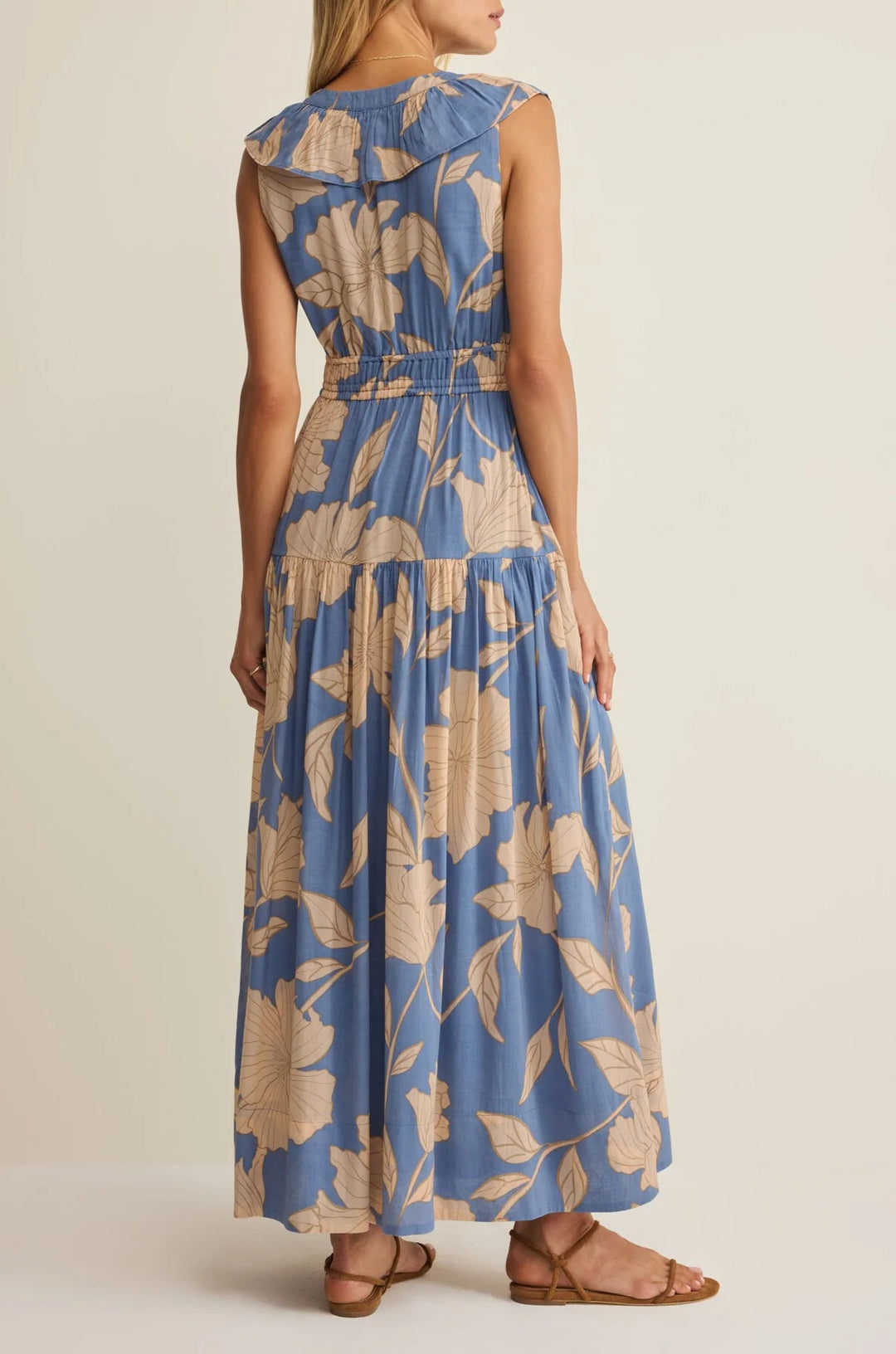 MALENE FLORAL MAXI DRESS