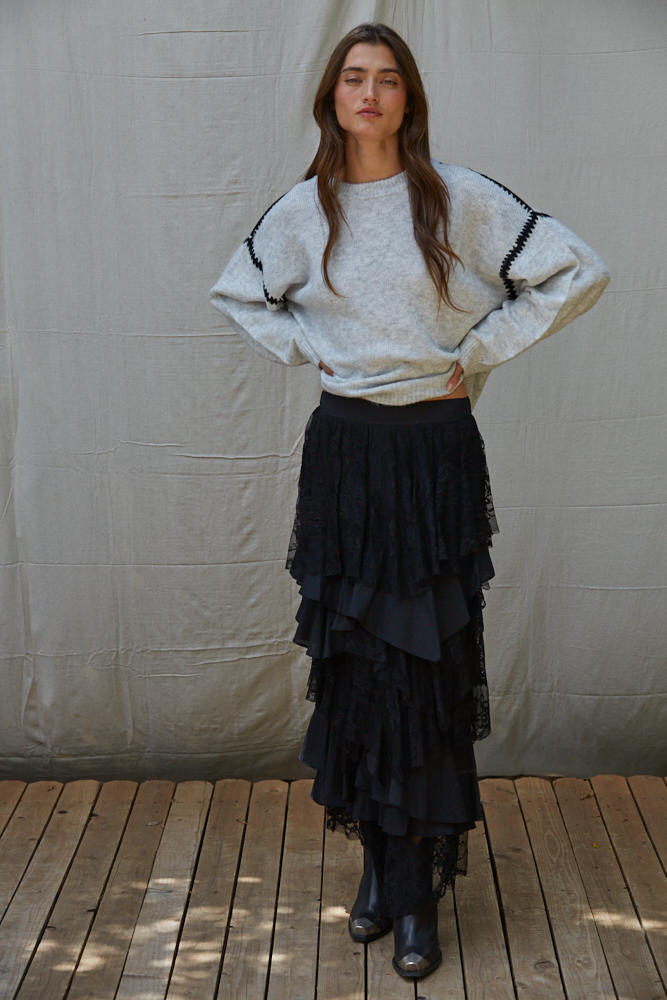 MANON WHIPSTITCH SWEATER