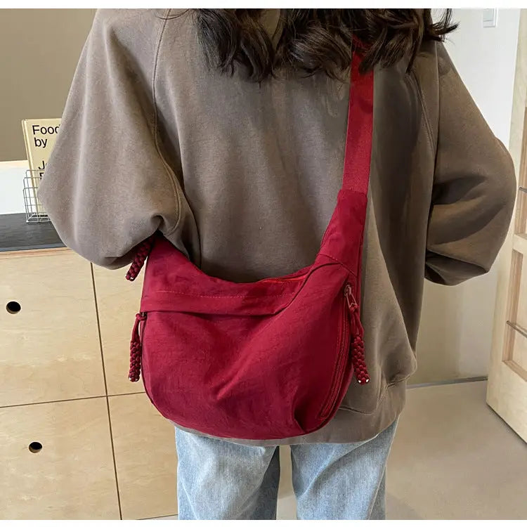 NYLON SHOULDER BAG