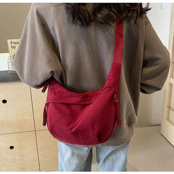 NYLON SHOULDER BAG