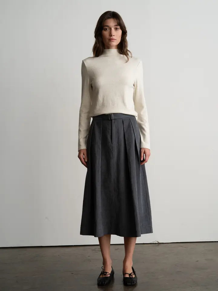 MEL SUEDED SKIRT