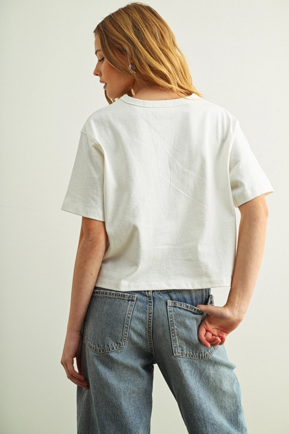 MEL LINEN TEE