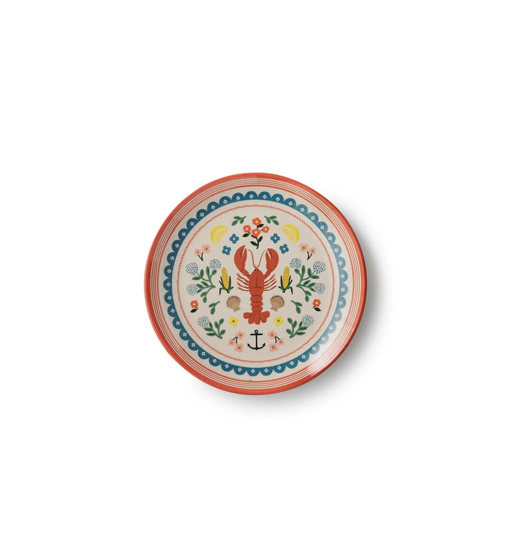 MELAMINE DESSERT PLATE SET