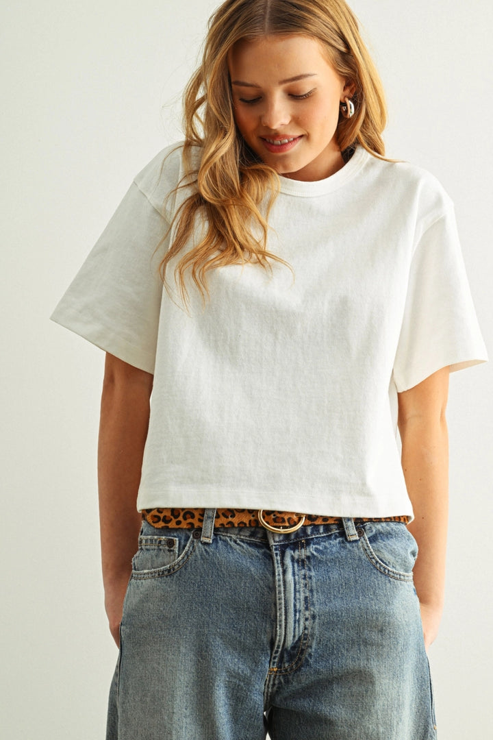 MEL LINEN TEE
