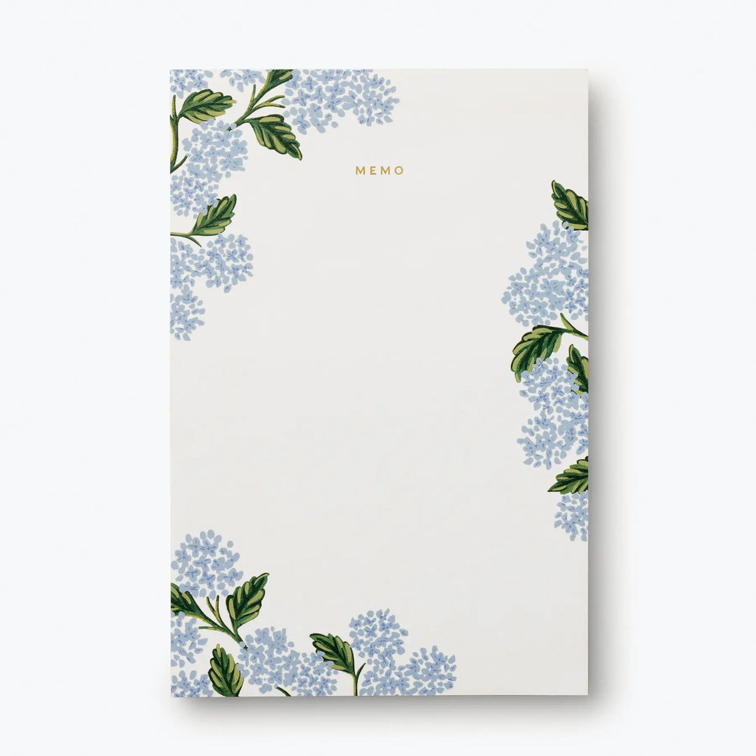 HYDRANGEA MEMO PAD
