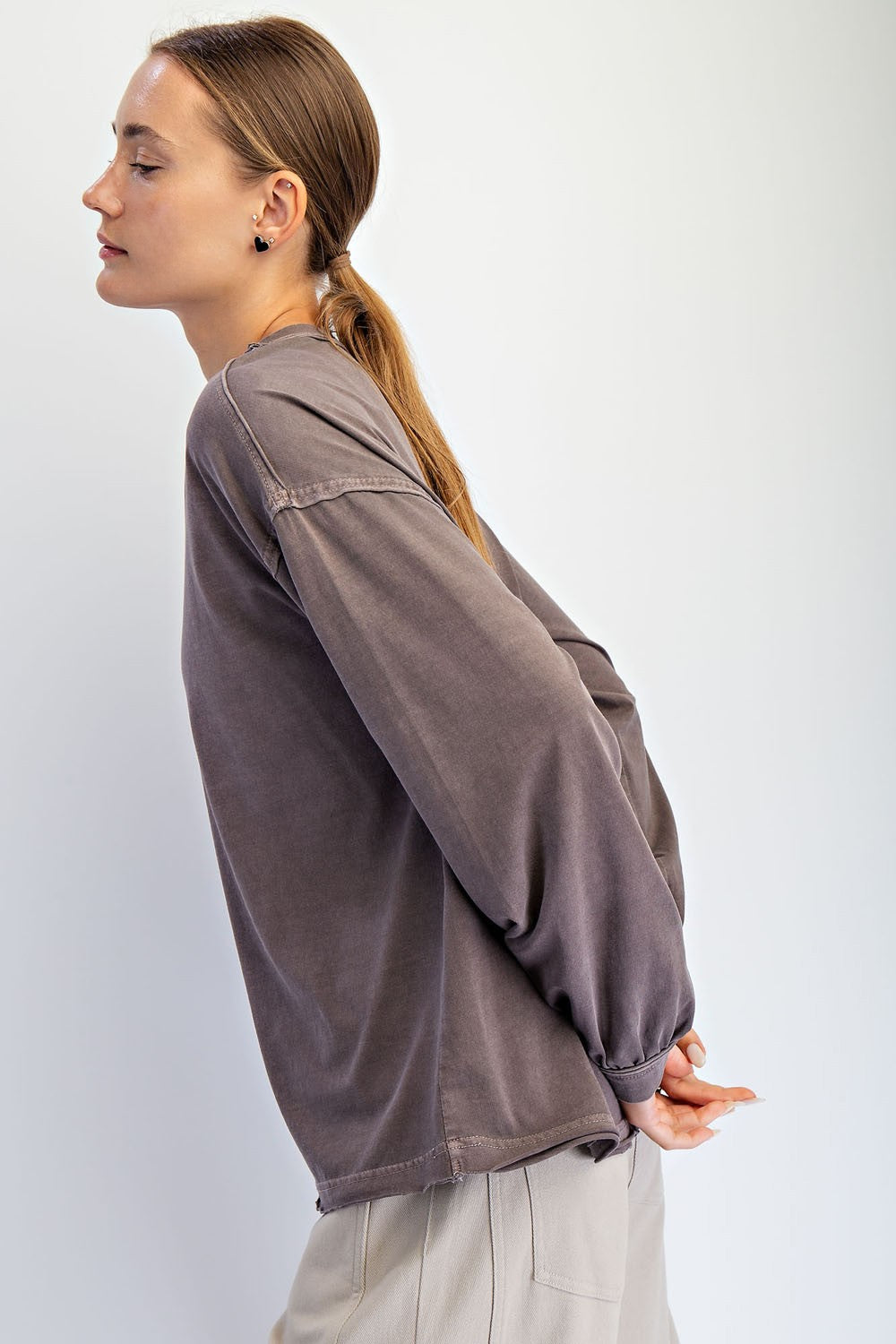 GARMENT DYE LONG SLEEVE