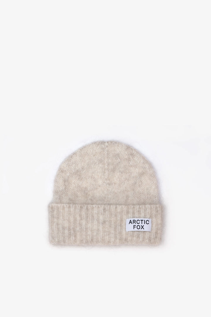 MOHAIR BEANIE - OAT