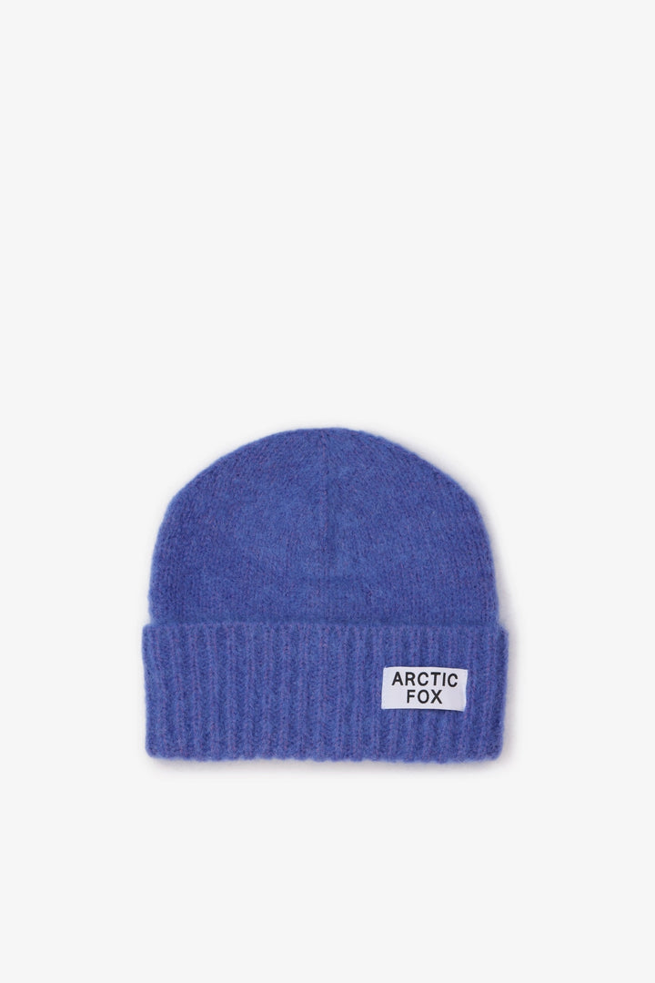MOHAIR BEANIE - COBALT