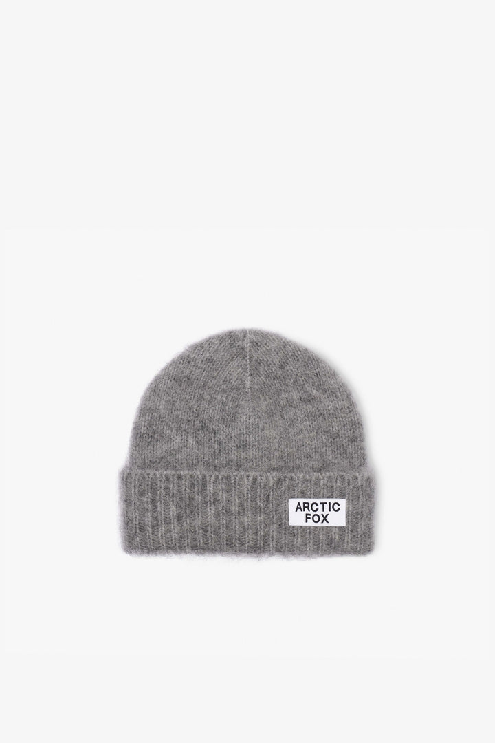 MOHAIR BEANIE - GREY
