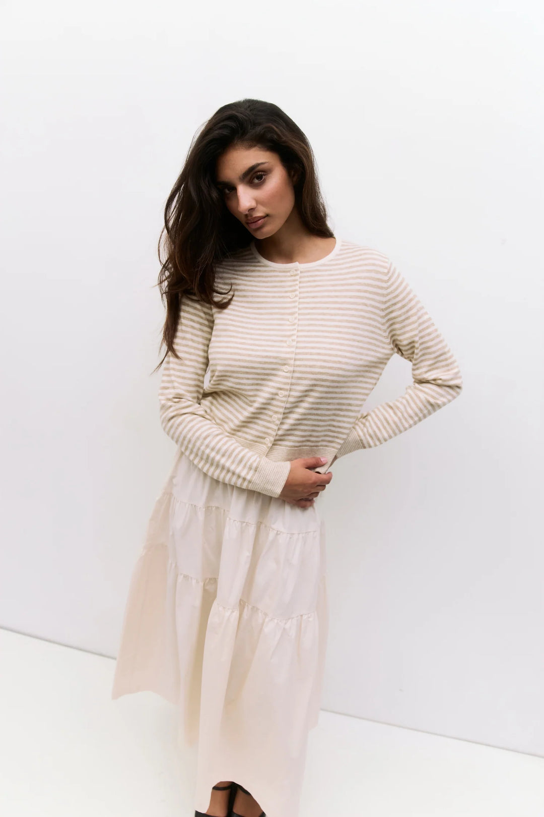 MONTANA CARDIGAN - BEIGE