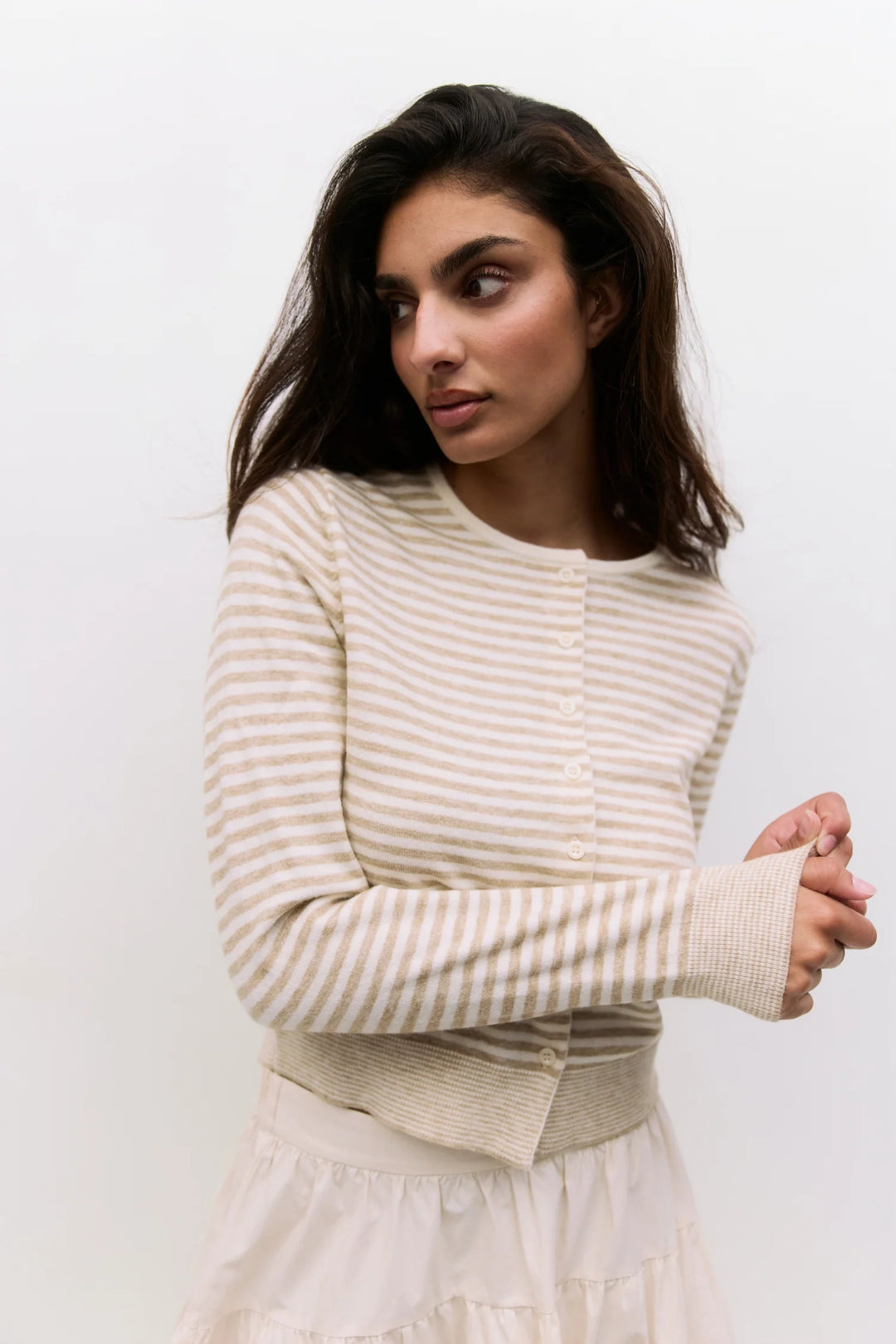 MONTANA CARDIGAN - BEIGE