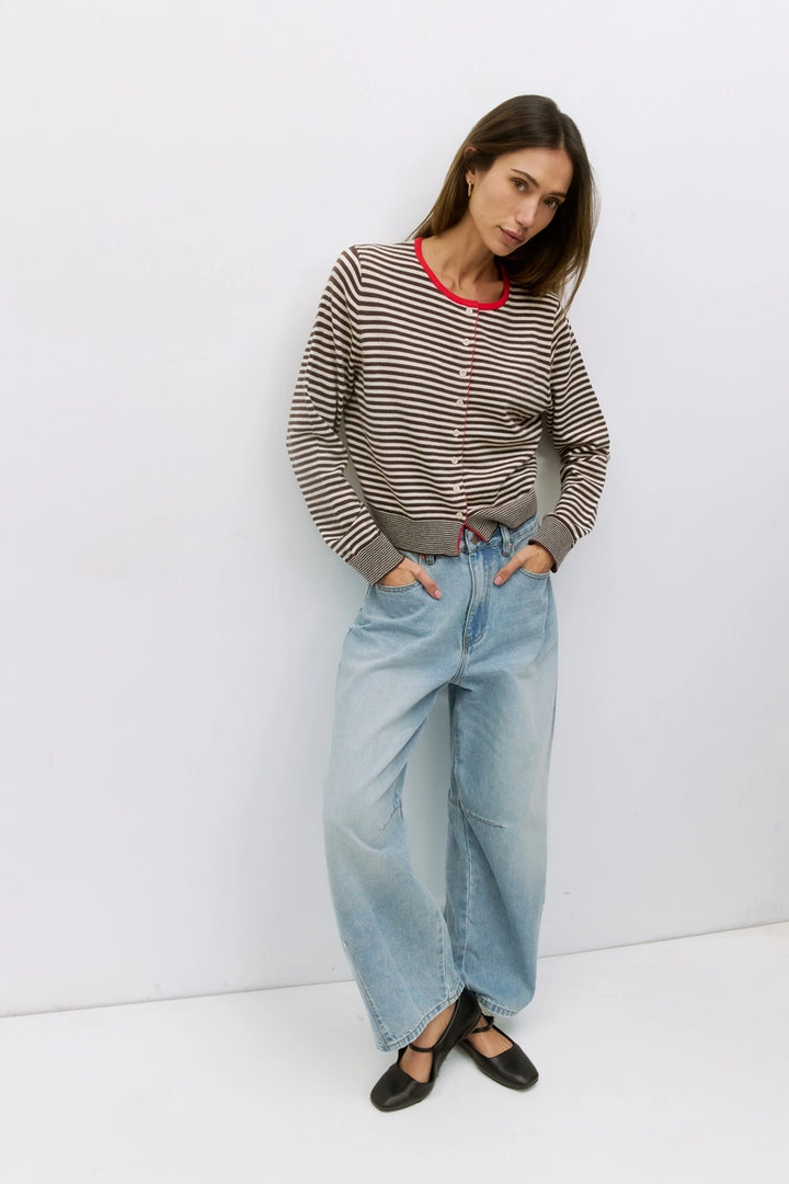 MONTANA CARDIGAN - BROWN