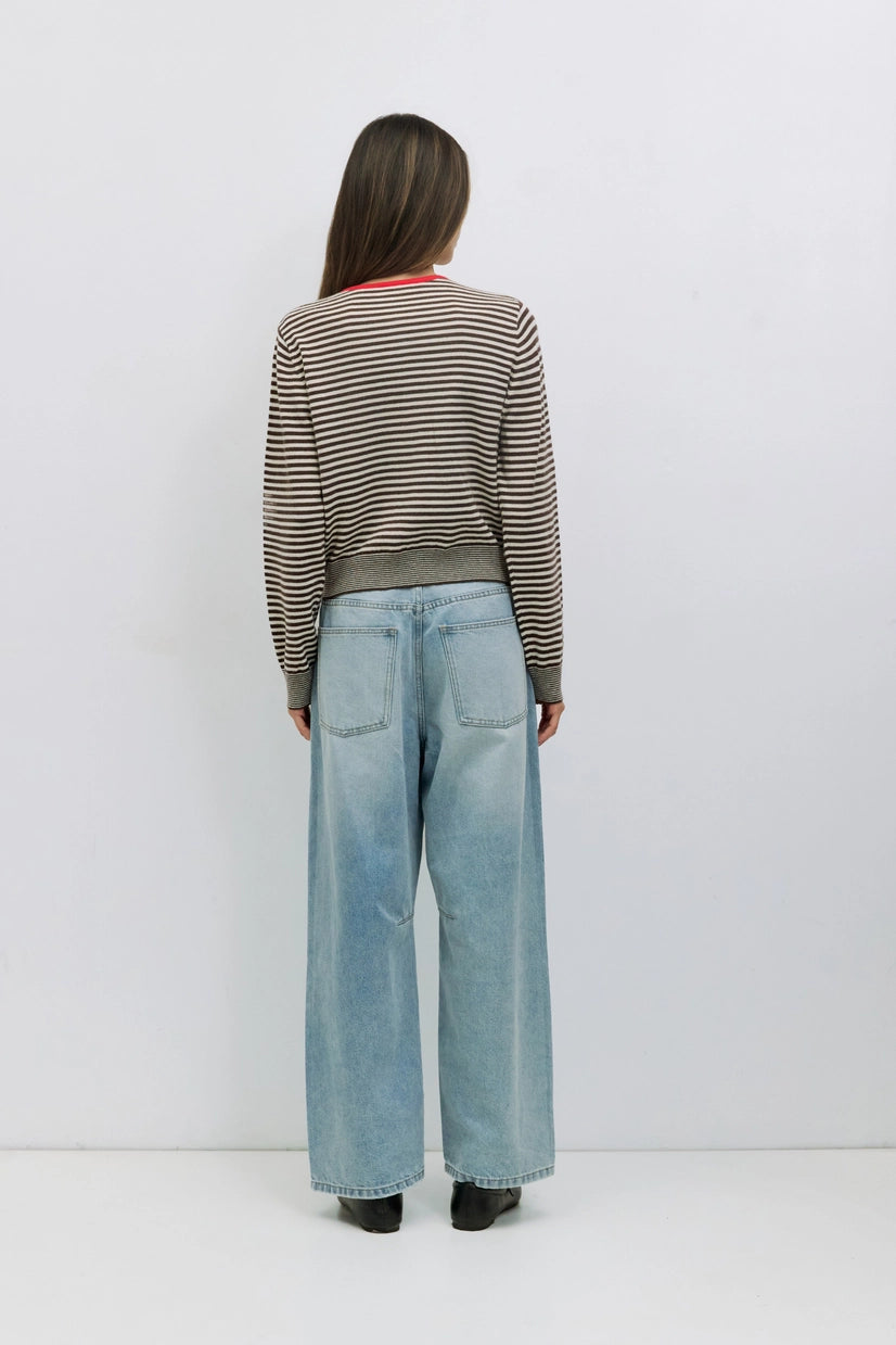 MONTANA CARDIGAN - BROWN