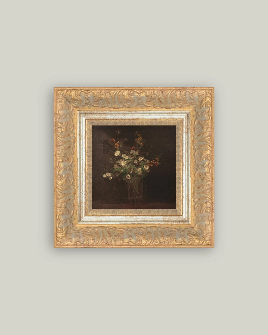 MOODY BLOOM FRAMED ART