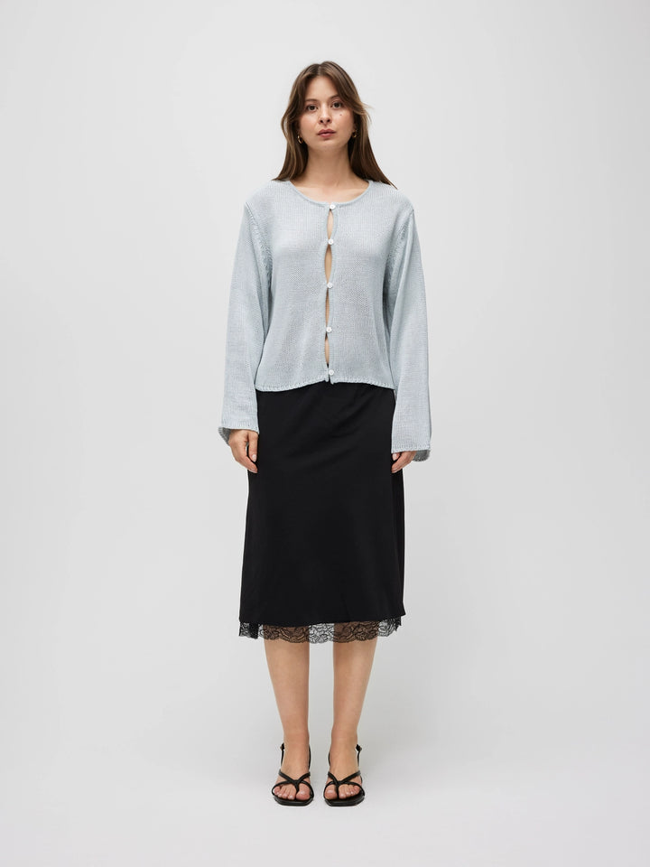MORGAN CARDIGAN - BLUE