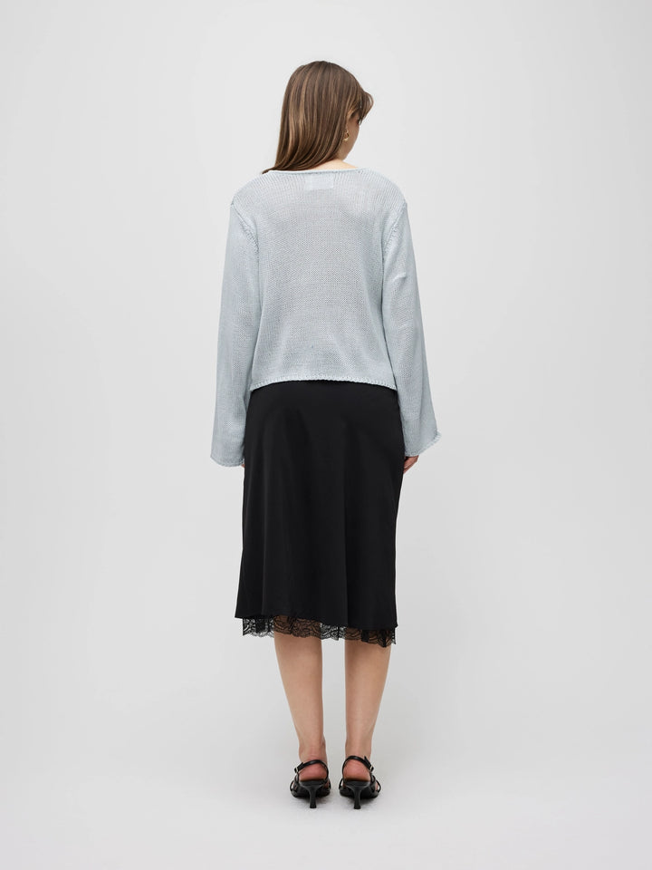 MORGAN CARDIGAN - BLUE
