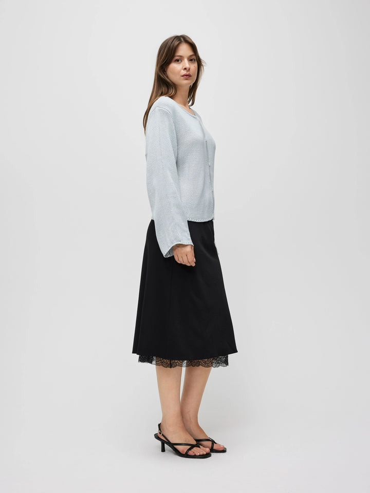MORGAN CARDIGAN - BLUE