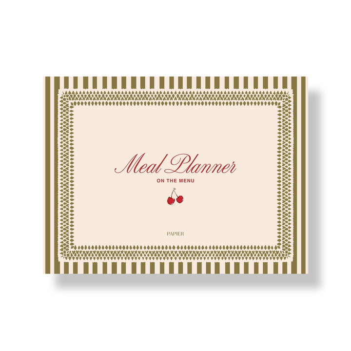 WEEKLY MEAL PLANNER - CHERRY