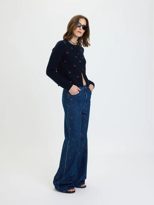 MUSE CARDIGAN - CHERRIES