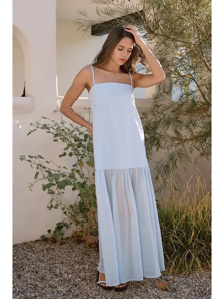 MUSE SHEER MAXI DRESS