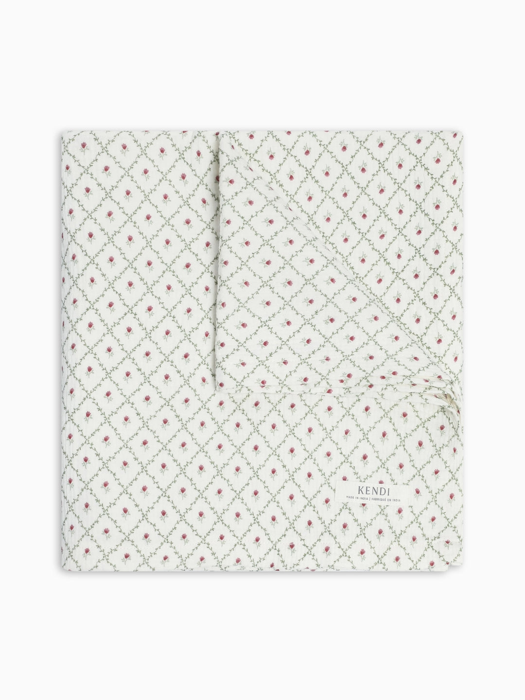 MUSLIN SWADDLE - HEDGE FLORAL
