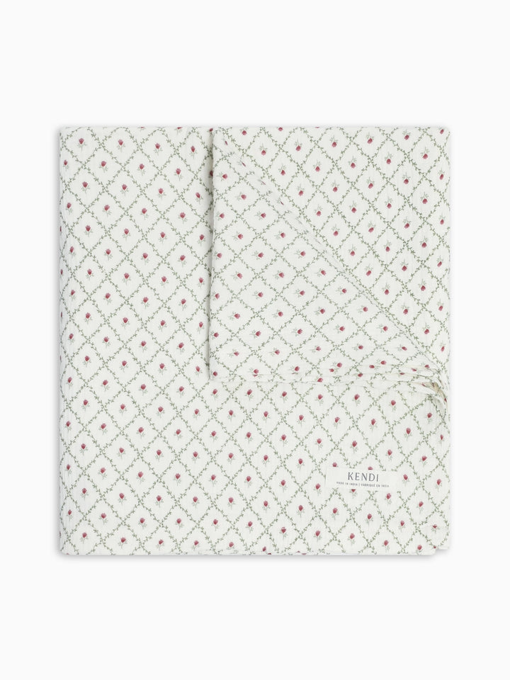 MUSLIN SWADDLE - HEDGE FLORAL