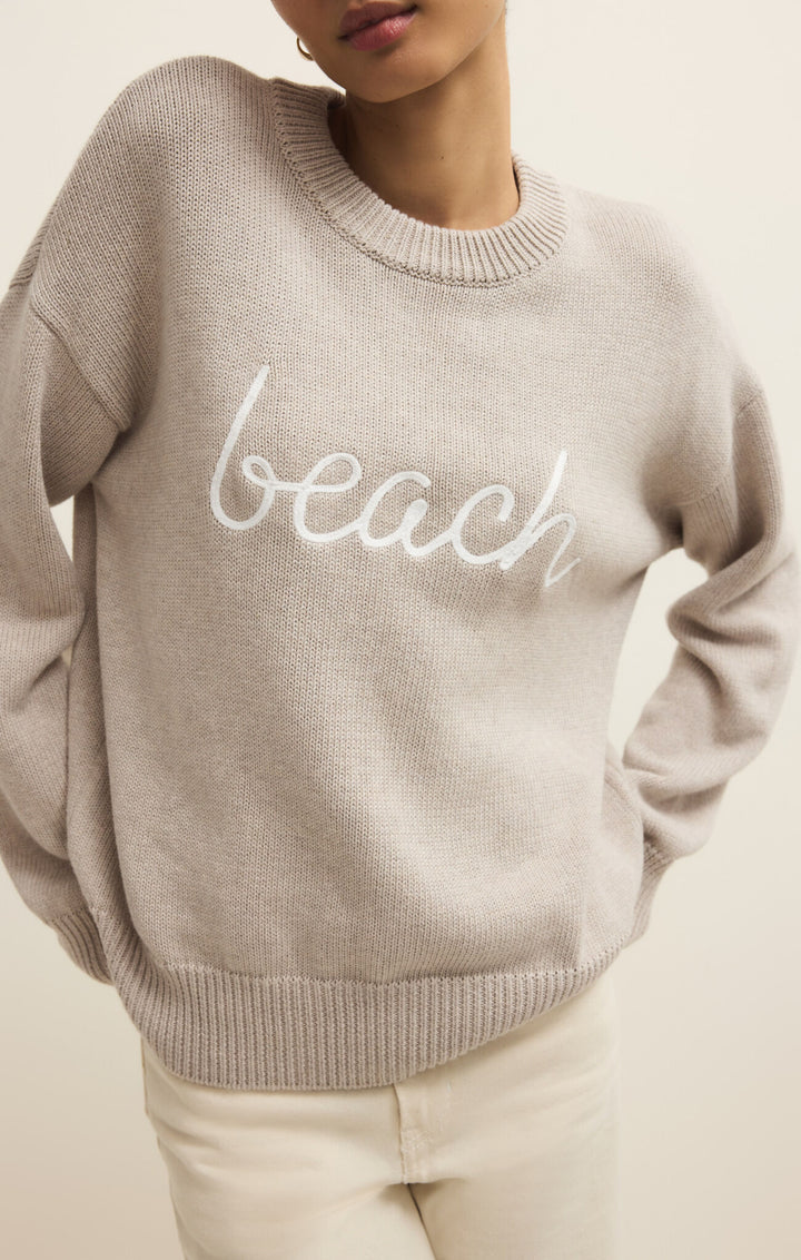 BOYFRIEND BEACH SWEATER