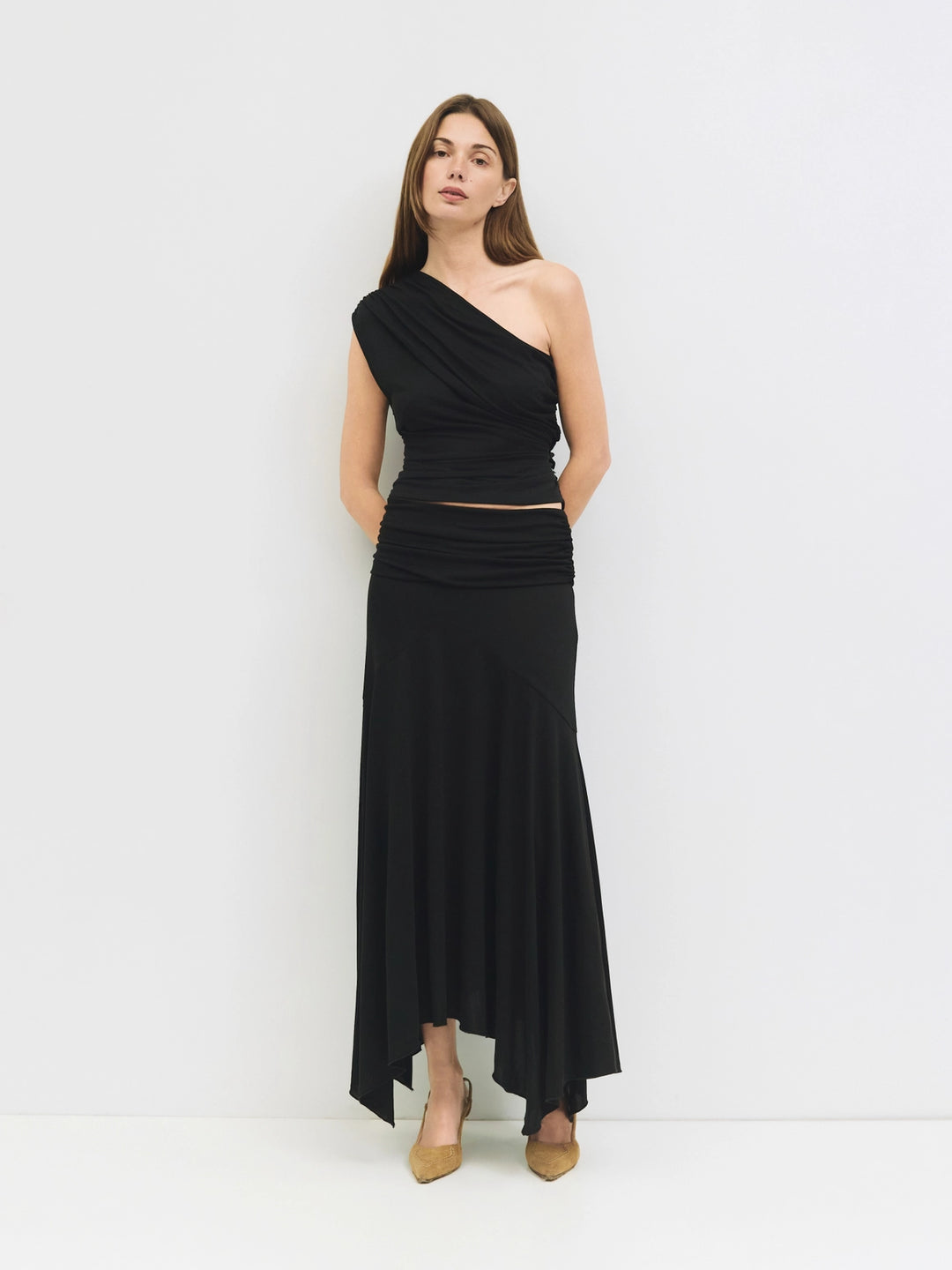 OCEANE TOP - BLACK