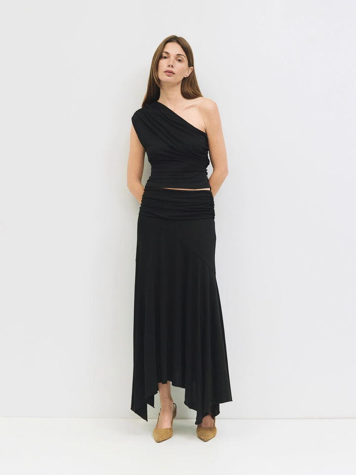 OCEANE TOP - BLACK