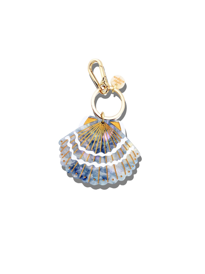 SEASHELL KEYCHAIN - BLUE