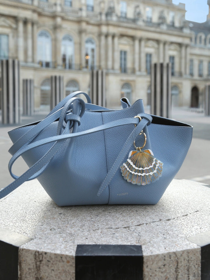 SEASHELL KEYCHAIN - BLUE