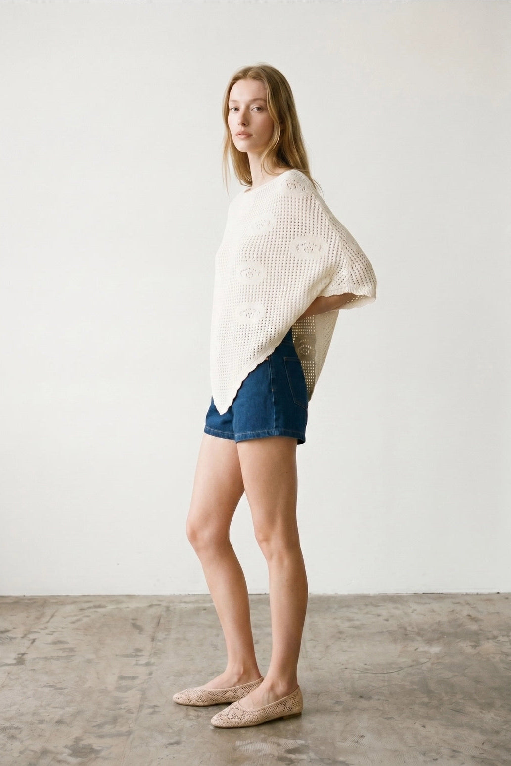 TAL KNIT PONCHO