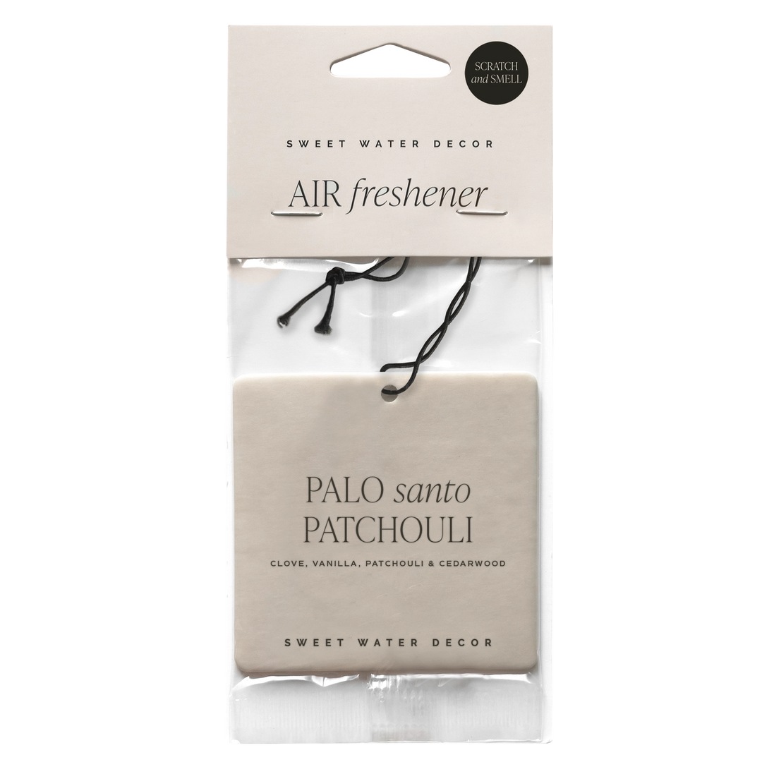 PALO SANTO SCENT CARD