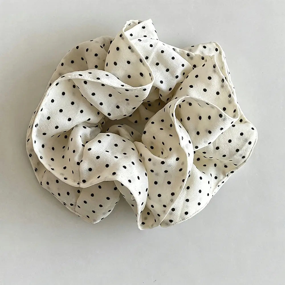 POLKA DOT SCRUNCHIE - SMALL DOT