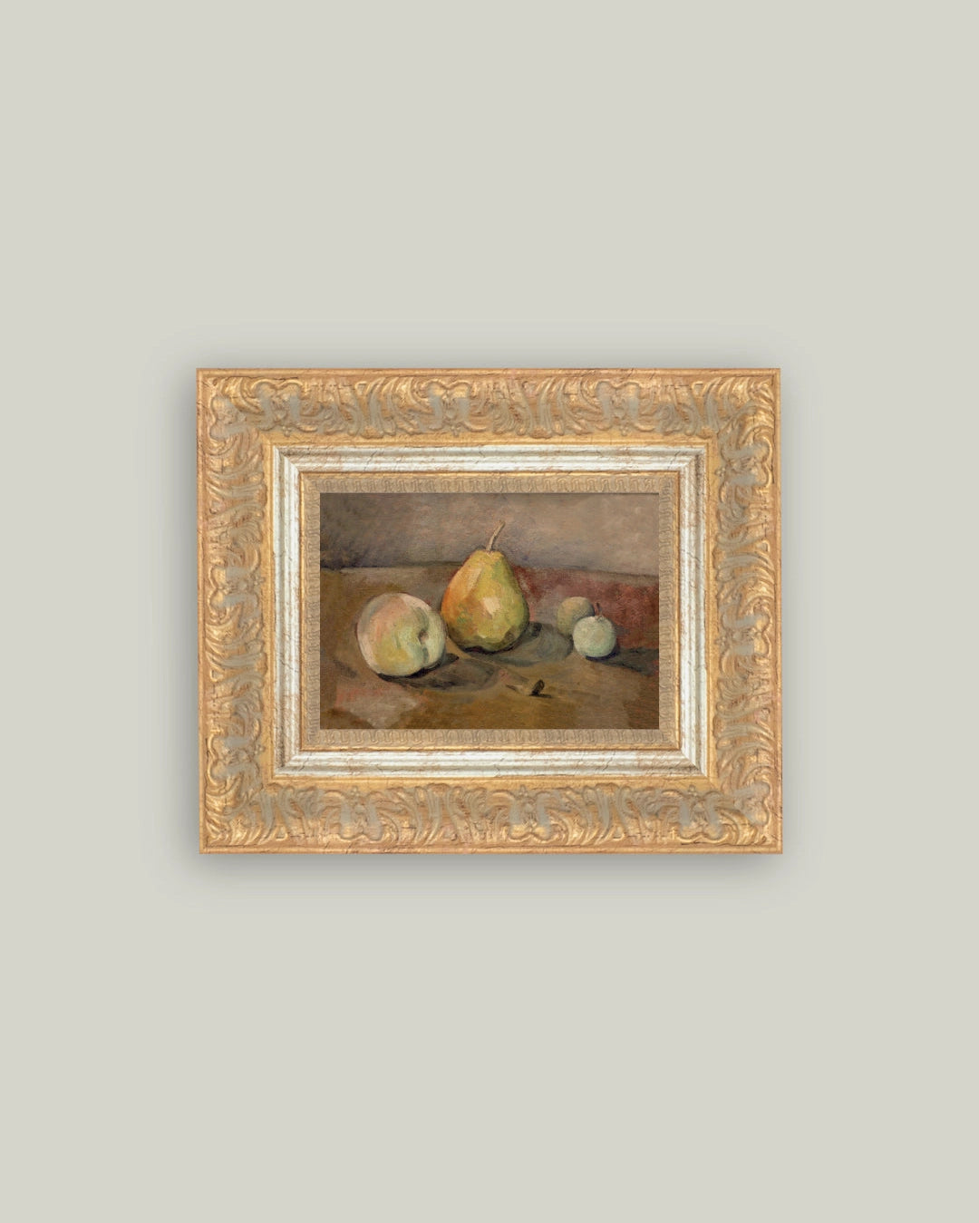 PEARS AND APPLES FRAMED ART
