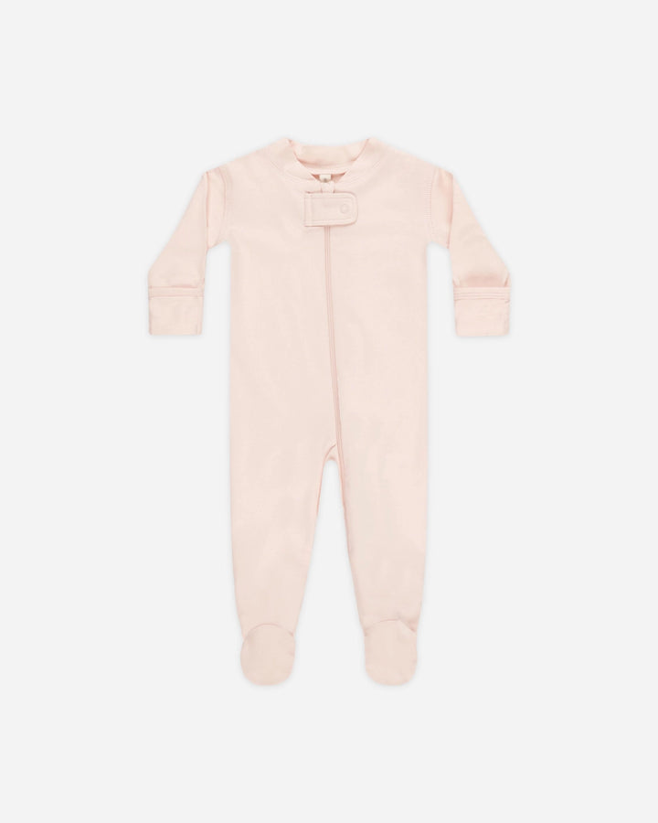 LONGSLEEVE ZIP SLEEPER - PETAL