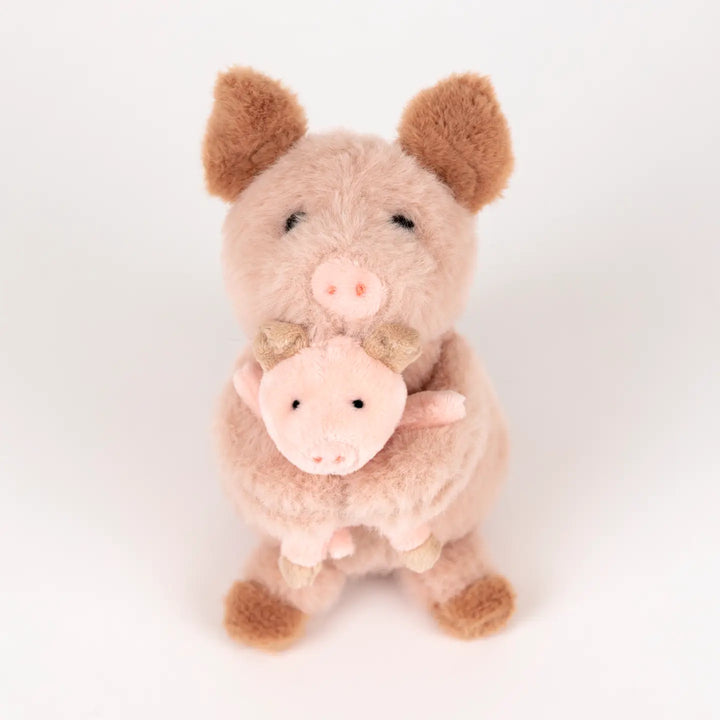 PLUSH PIG WITH BABY
