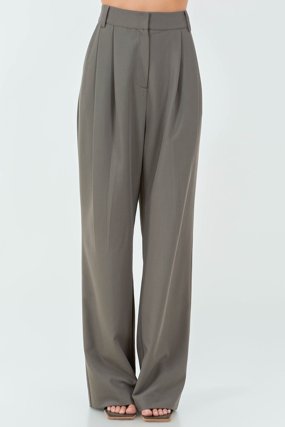 CAL PLEATED TROUSERS